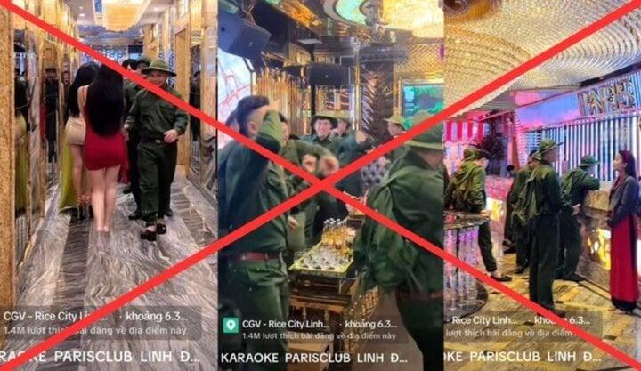Sở Văn hóa và Thể thao xác minh vụ mặc đồ thanh niên xung phong tại quán karaoke-1