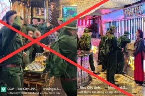 Sở Văn hóa và Thể thao xác minh vụ mặc đồ thanh niên xung phong tại quán karaoke