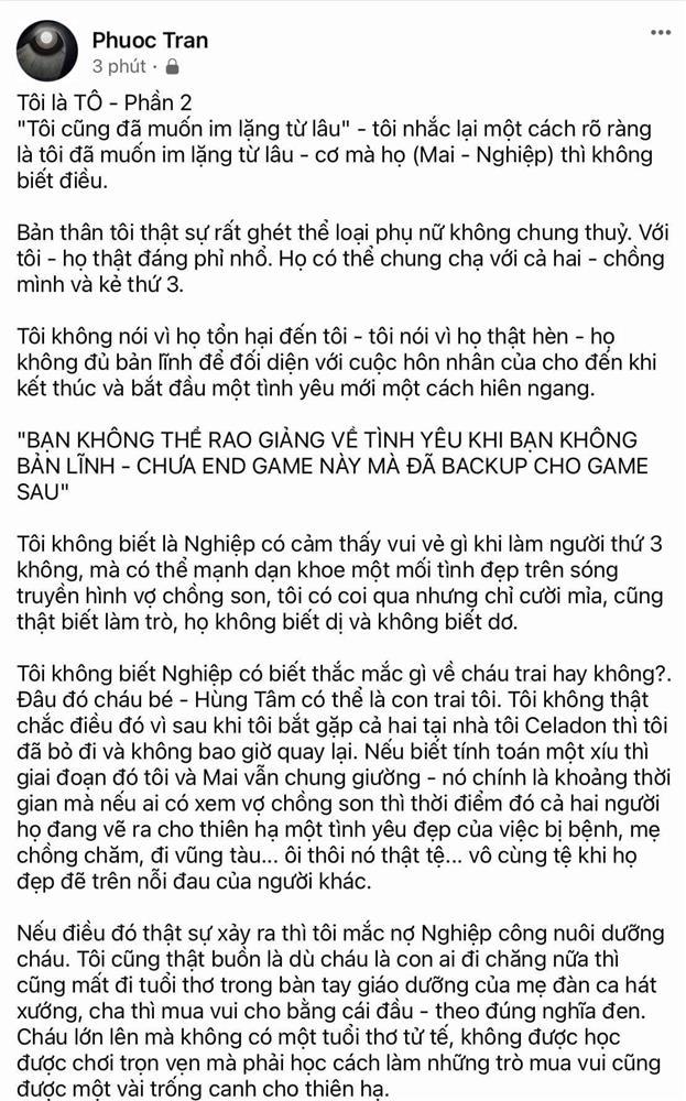 Chồng cũ bị phạt 7,5 triệu đồng vì tung tin bịa đặt Ngọc Mai ngoại tình-3