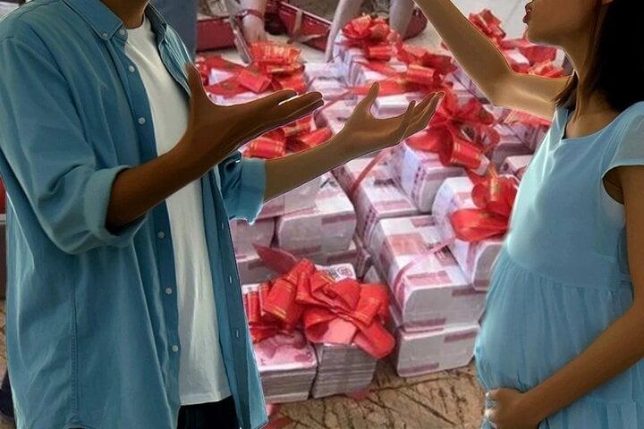 Bạn trai không chi 755 triệu đồng tiền thách cưới, cô gái có hành động tranh cãi-1