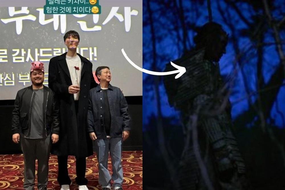 Chàng trai khổng lồ cao 2,20m đóng vai ác quỷ trong phim Quật Mộ Trùng Ma-1