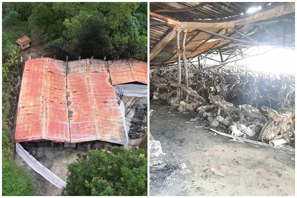 Hiện trường dãy nhà tan hoang sau vụ cháy lớn ven kênh quận 8 TP.HCM-13