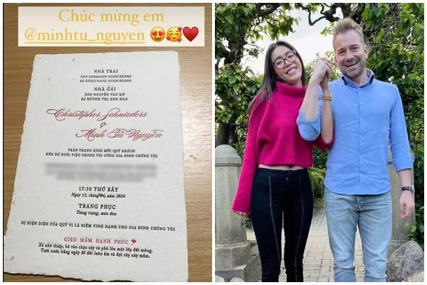 Minh Tú khoe đường cong trong bộ ảnh cưới bên chồng Tây-9