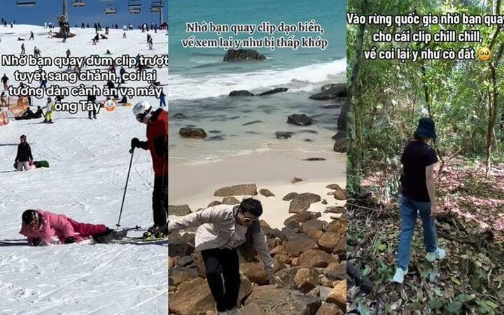 Dân mạng cười ngất với trend ‘nhờ bạn quay lại thước phim quý giá’-2