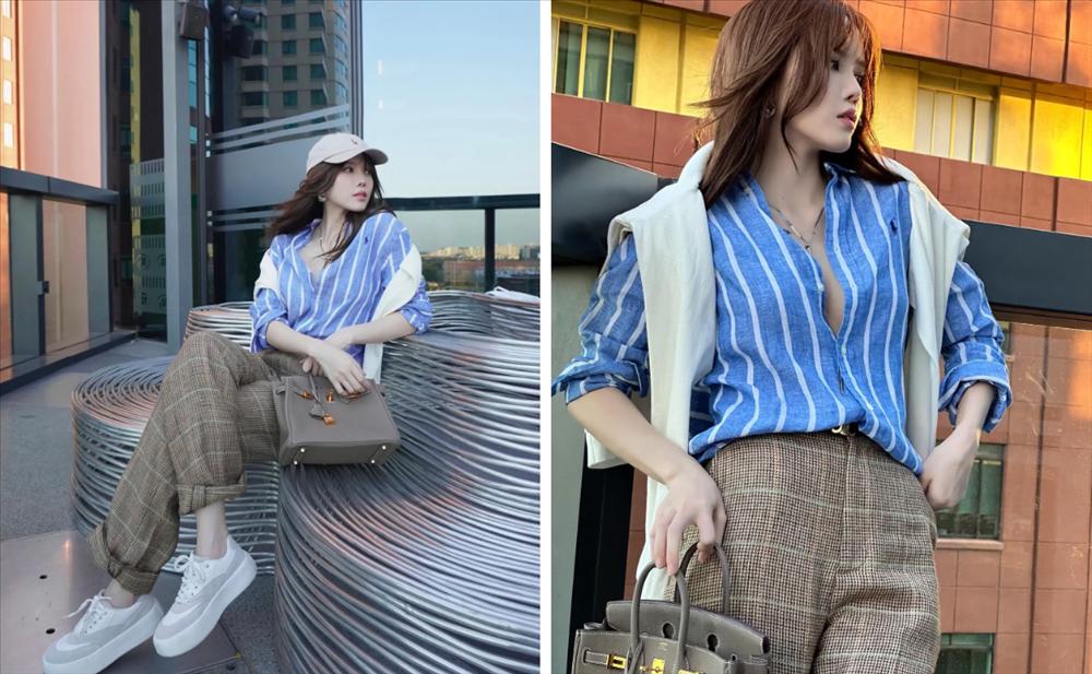 Bỗng có ngày Thiều Bảo Trâm lại đụng style với Sơn Tùng - Hải Tú-1