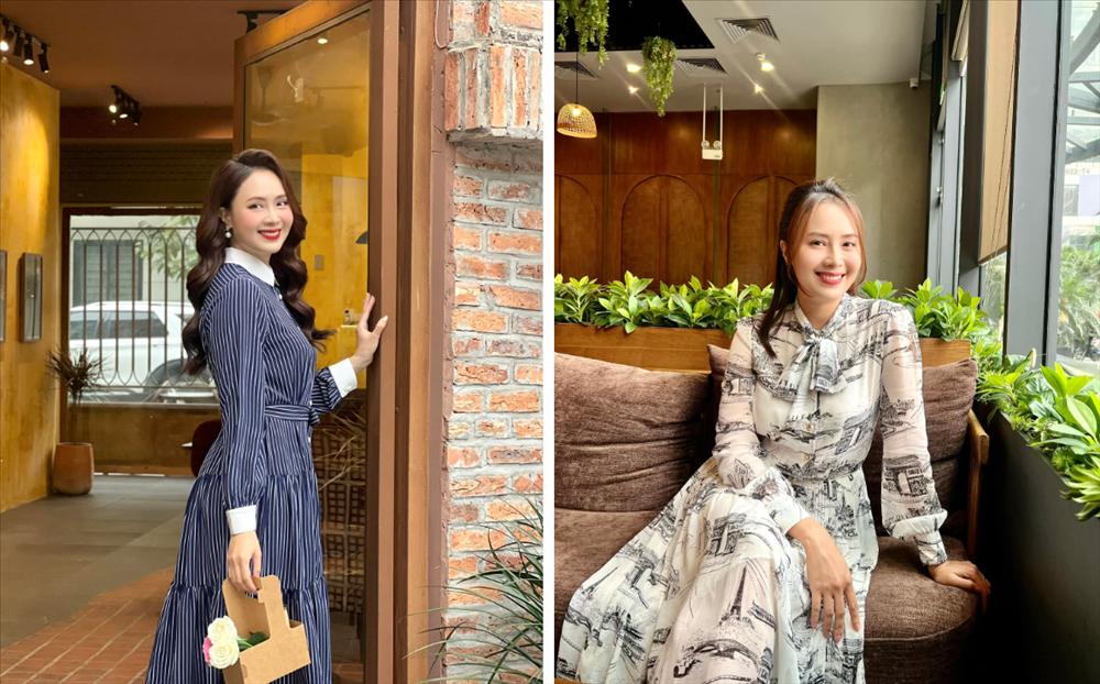 Hồng Diễm gợi ý 4 mẫu váy liền trẻ trung, phù hợp với phụ nữ trên 40 tuổi-1