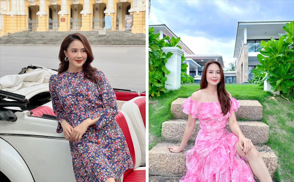 Hồng Diễm gợi ý 4 mẫu váy liền trẻ trung, phù hợp với phụ nữ trên 40 tuổi-3