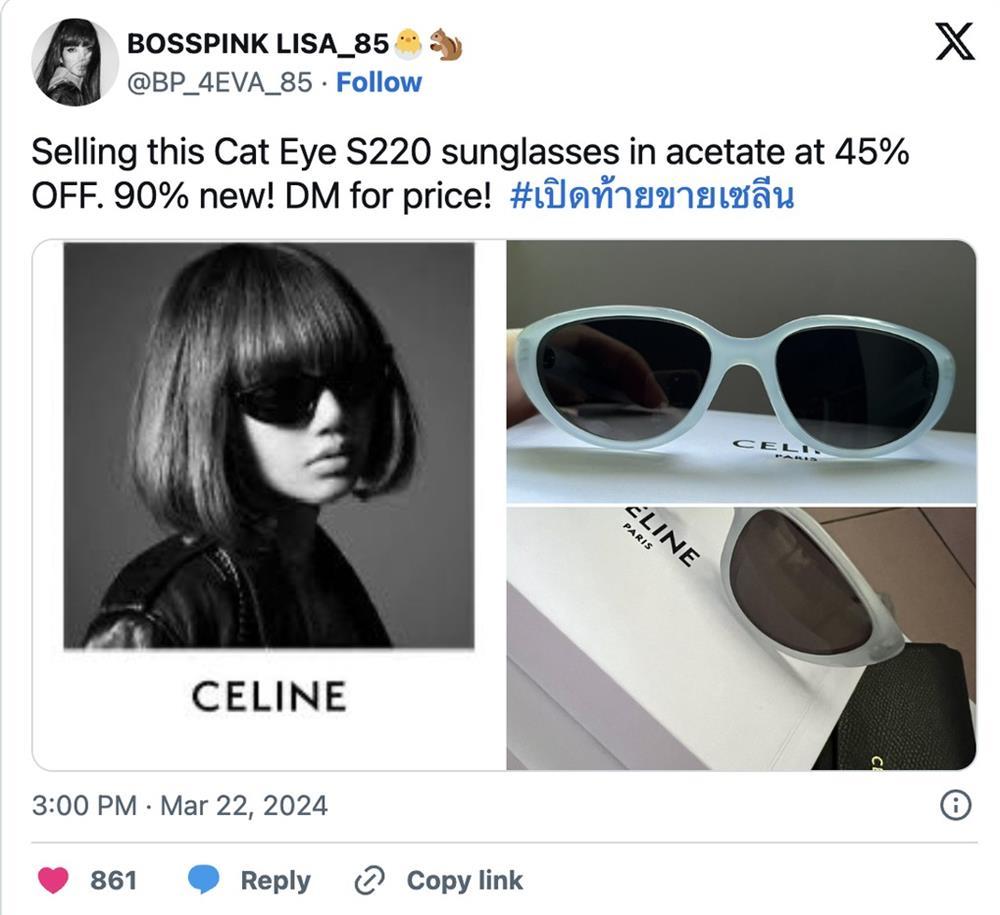 Nhiều fan Lisa rao bán đồ Celine sau khi hãng thông báo đại sứ mới-2