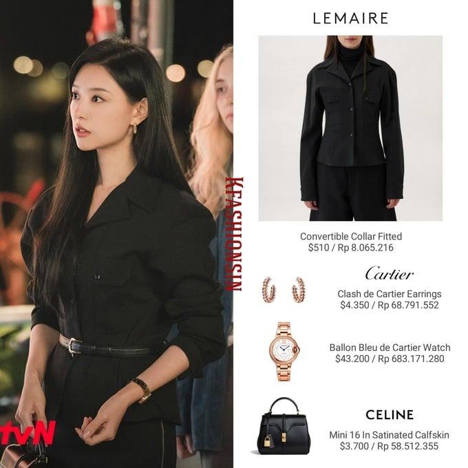 Bóc giá đồ Kim Ji-won diện trong Nữ Hoàng Nước Mắt tập 6: Sương sương vài tỷ, toàn thương hiệu đẳng cấp-6