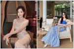Thời trang mẹ con sao Việt: Hoa hậu Đặng Thu Thảo và con gái giản dị mà vẫn sang trọng-12
