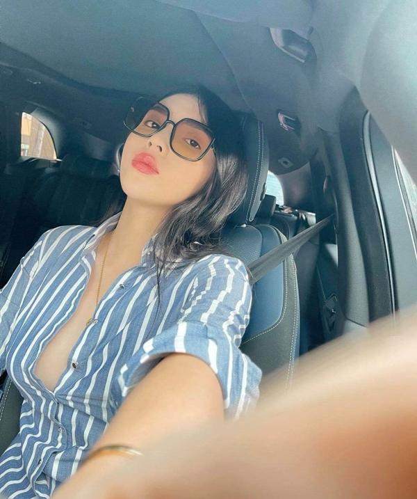 Không còn mắc tội lỗi hồn nhiên, Kỳ Duyên giờ mặc sơ mi buông cúc gợi cảm nhất-6