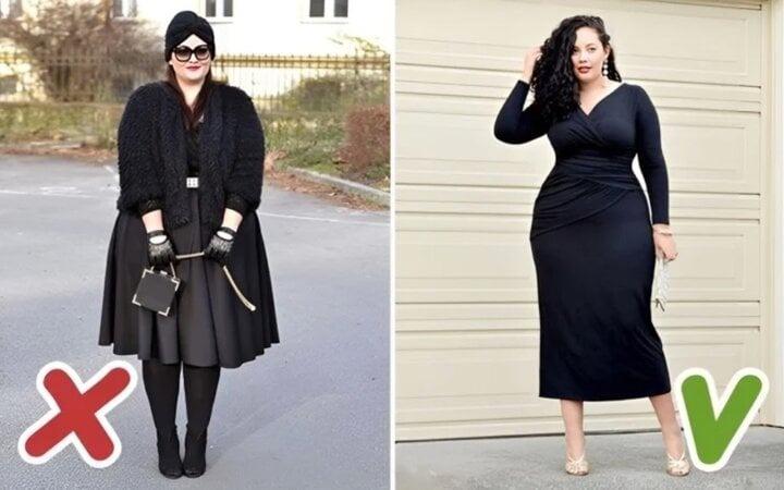 Những kiểu trang phục giúp người béo thon thả hơn-1