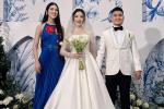 Chu Thanh Huyền thay 4 mẫu váy cúp ngực trong ngày cưới Quang Hải-12