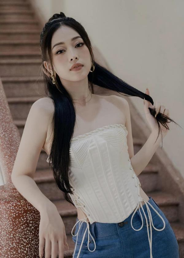 Rộ clip Á hậu Phương Nga cọc với chồng, khán giả lại chú ý đến nhan sắc nữ chính-8