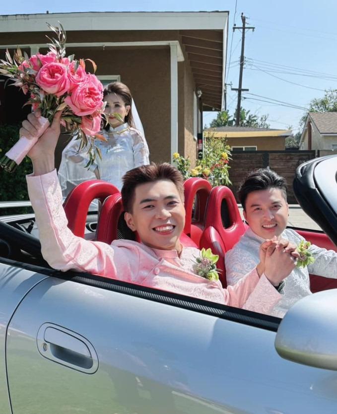 Nam diễn viên hài nổi tiếng Vbiz bất ngờ khoe ảnh lên xe hoa ở Mỹ, dân tình dậy sóng?-1