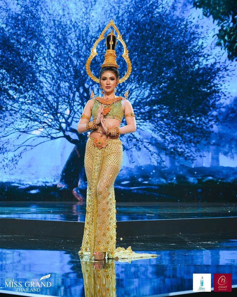 Loạt trang phục dân tộc độc, lạ của Hoa hậu Hòa bình Thái Lan 2024-1