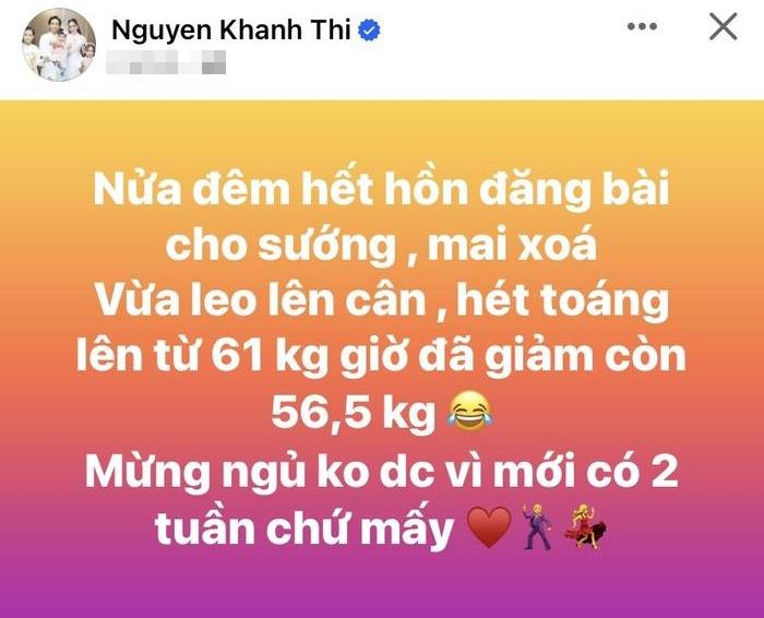 Khánh Thi bất ngờ báo tin mừng hết hồn, liệu có phải mang thai lần 4?-1