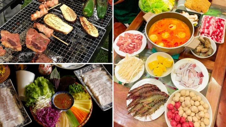 Các món lẩu, nướng và cuốn phù hợp với bữa tiệc tiện lợi, nhanh gọn-1