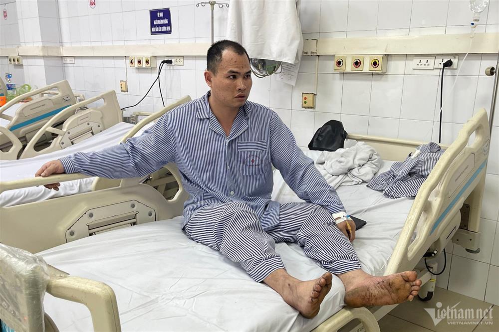 7 công nhân bị thương vụ cháy khí metan: Chúng tôi bị hất văng đi sau tiếng nổ-1