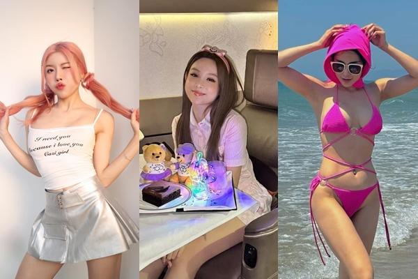 Diễm My 9X, Diệp Lâm Anh... mặc gợi cảm nhất khi đi chèo thuyền, lướt ván-15