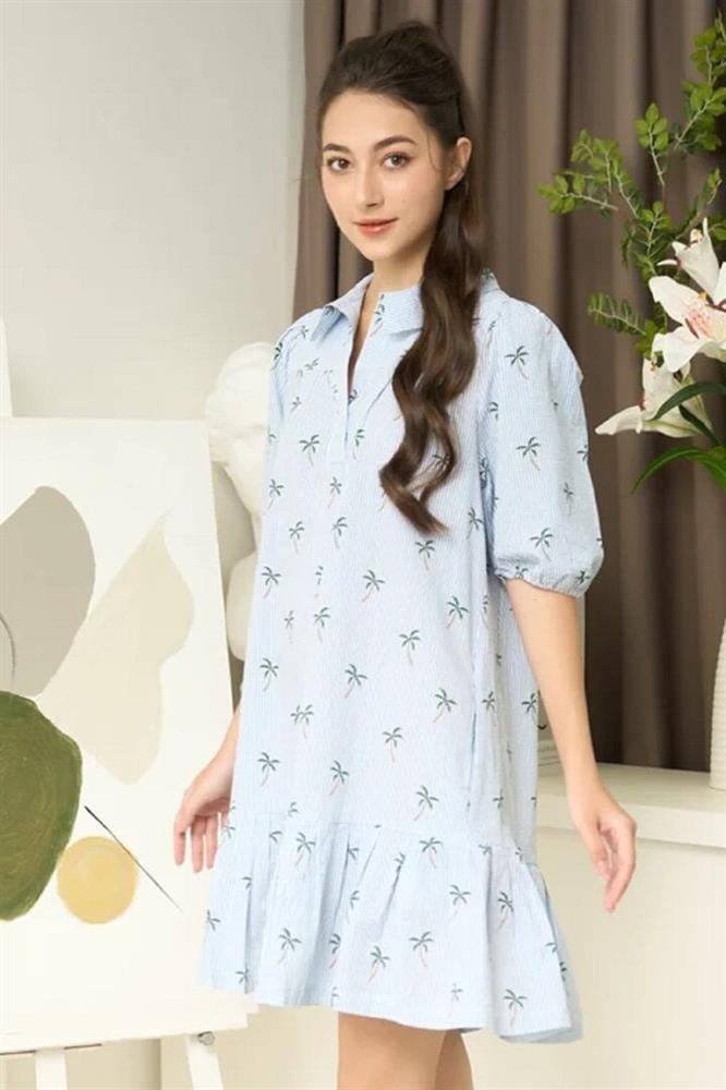 Các mẫu váy mặc ở nhà giúp bạn nữ trẻ trung, đáng yêu-4