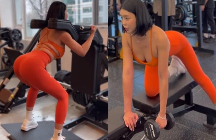 Thân hình đầy đặn của nữ người mẫu 31 tuổi chăm nâng tạ, uống nước dừa mỗi ngày-3