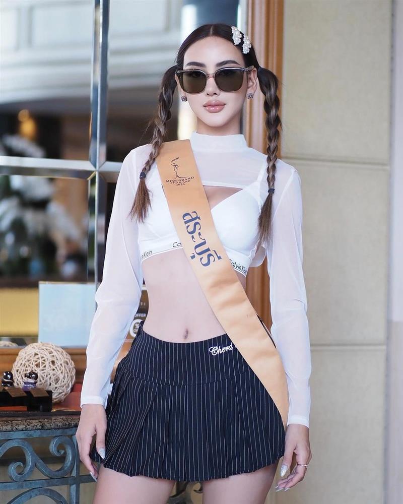 Người đẹp cao 1,76 m gây chú ý ở Hoa hậu Hòa bình Thái Lan-8