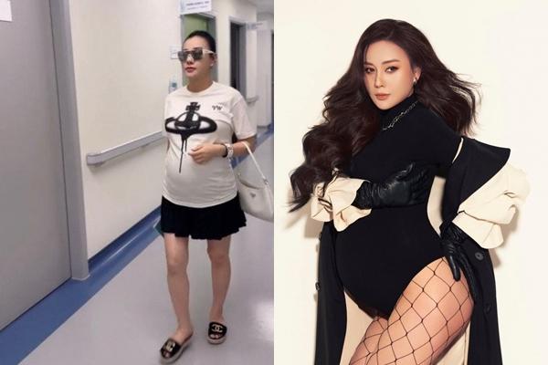 Phương Oanh than thở những ngày cuối thai kì, nhan sắc mẹ bỉm gây chú ý-5