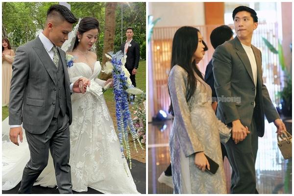 Jack bất ngờ xuất hiện ở đám cưới Quang Hải, tay trong tay cùng một cầu thủ nổi tiếng-8