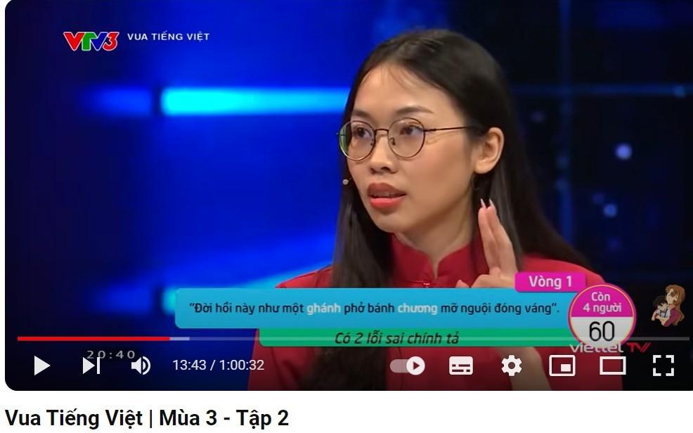 Vua tiếng Việt vừa trở lại đã bị nhặt sạn-1