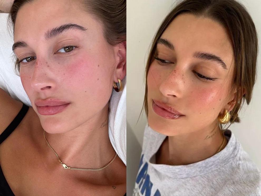 Hailey Bieber nhiều lần tạo ra xu hướng làm đẹp... đồ ăn-2