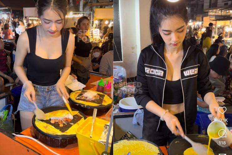 Mô hình mặc gợi cảm câu khách mua hàng gây ồn ào vì phản cảm-1