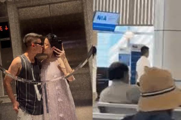 Tóm dính vợ chồng Quang Hải và Chu Thanh Huyền ở sân bay, đi tuần trăng mật ở đâu đây?