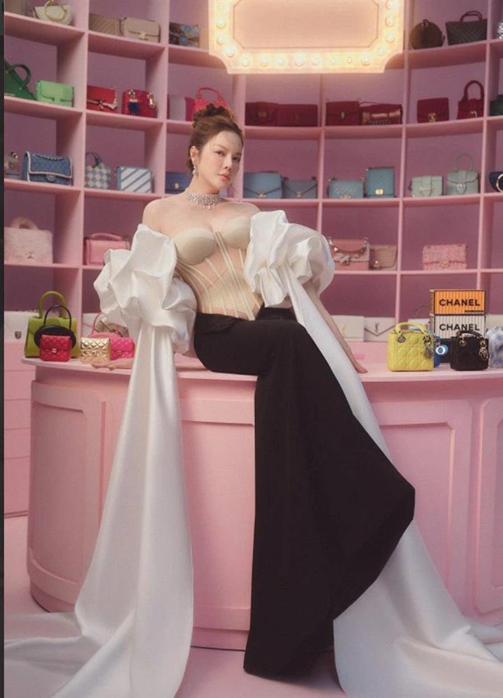 Tuyên bố có hơn 400 tỷ, 5 két sắt kim cương, vậy kho hàng hiệu của Lý Nhã Kỳ thế nào?-2