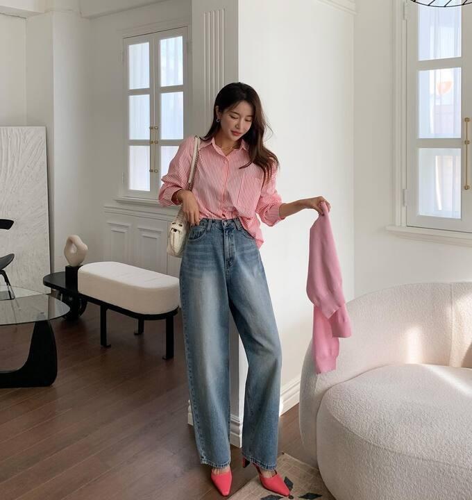 Bí kíp mặc áo sơ mi với quần jeans vừa trẻ trung, vừa năng động-4