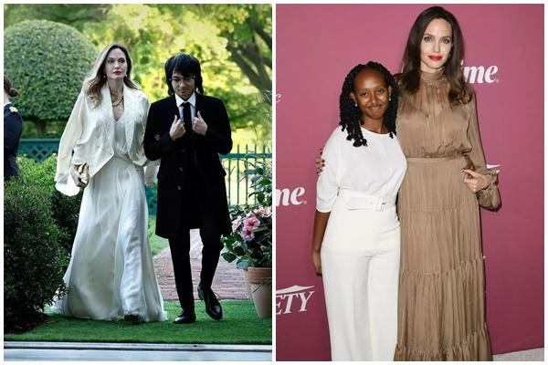 Ba người con ruột càng lớn càng đẹp của Angelina Jolie và Brad Pitt-16