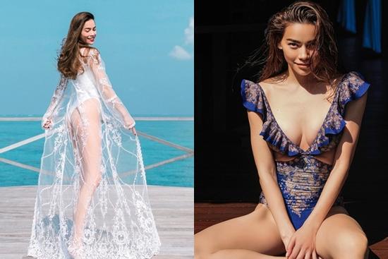 Bikini đón hè của sao Việt: Học Hồ Ngọc Hà chọn phụ kiện để chụp hình thêm cuốn hút