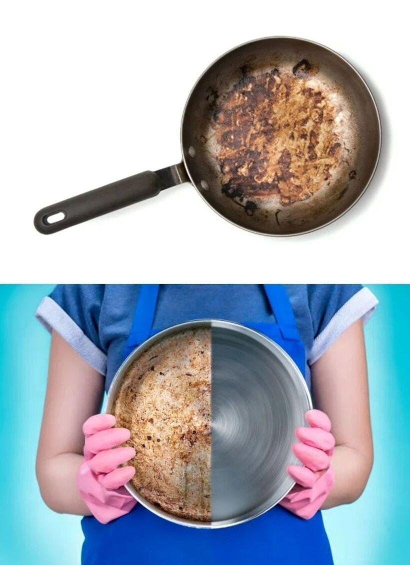 Cách rửa nồi bị cháy nhanh chóng, hiệu quả trong vòng một nốt nhạc-1