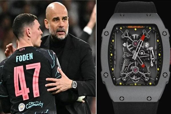 Pep Guardiola dùng đồng hồ siêu hiếm, giá gần 40 tỷ đồng-1