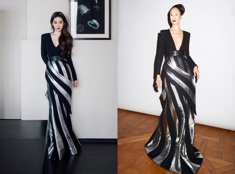 Bạch Lộc bị so sánh với Lưu Diệc Phi: Cùng sửa lại váy tránh hở hang nhưng lạ lắm-3
