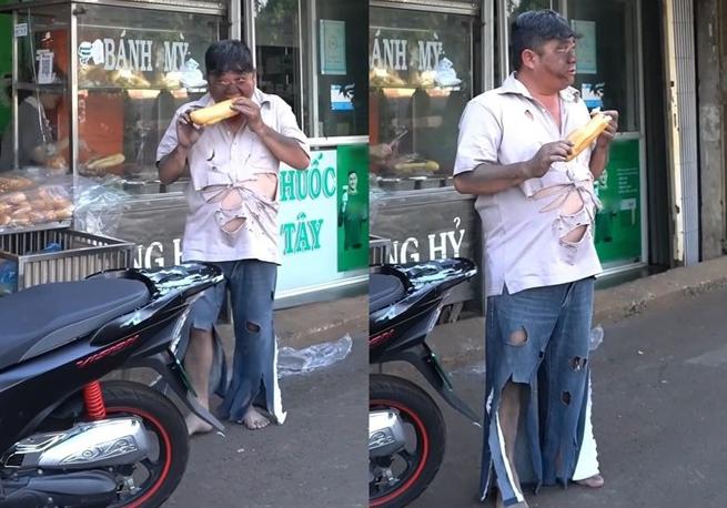 Thằng Cò Phùng Ngọc lên tiếng về video đi lang thang, giả điên rút trộm bánh mì ăn đỡ đói-1
