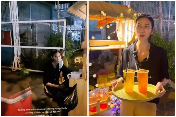 Người mẫu Cao Ngân: Tôi vốn ‘quê’ nên bán trà muối ớt ở vỉa hè cũng bình thường-6