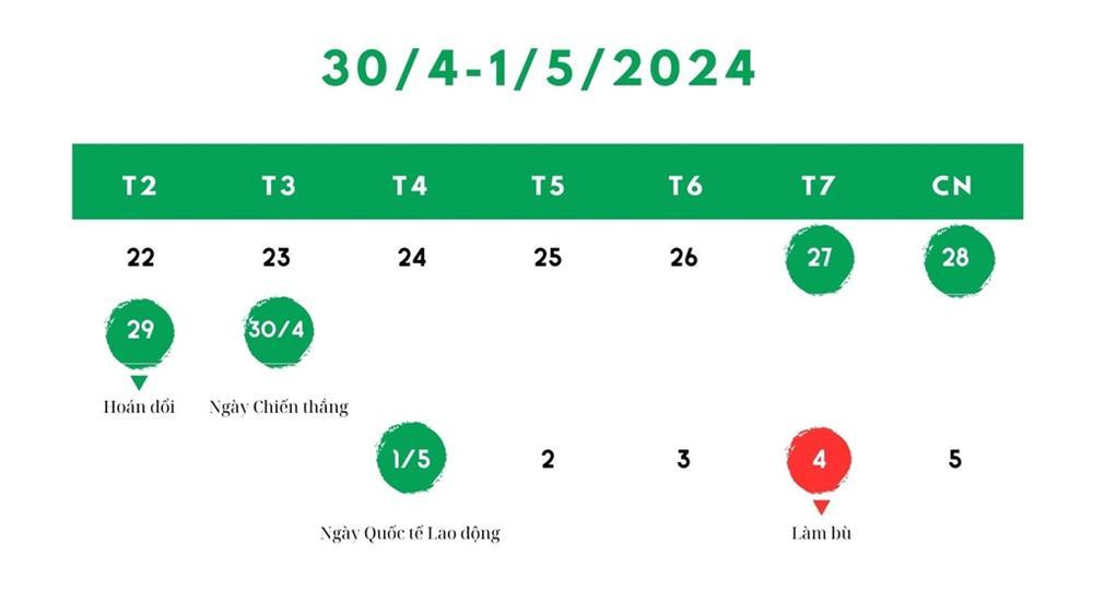 Chính thức: Thủ tướng đồng ý nghỉ 5 ngày dịp lễ 30/4-1/5-1