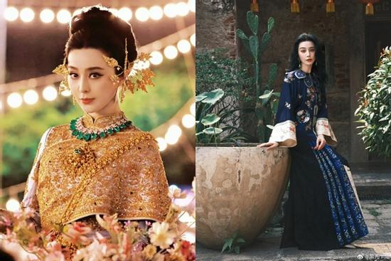 Phạm Băng Băng dự tiệc truyền thống Thái Lan, nhan sắc U45 đẹp như nữ thần bất chấp cam thường