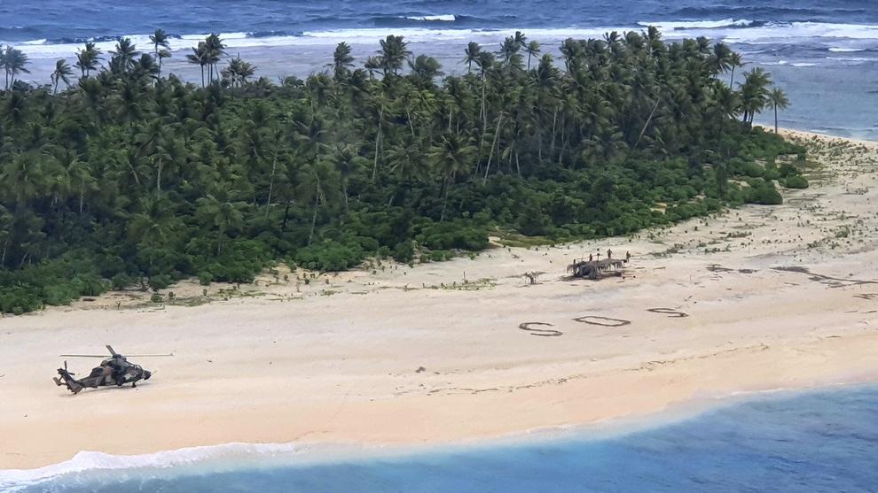 Những mẩu lá dừa giúp 3 người đàn ông thoát chết sau 1 tuần lạc ở đảo hoang-1