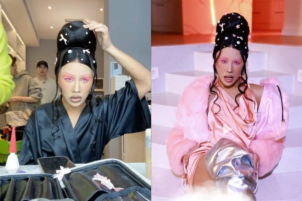 Giới trẻ Trung Quốc rộ mốt trang điểm thành rapper nóng bỏng Cardi B-2