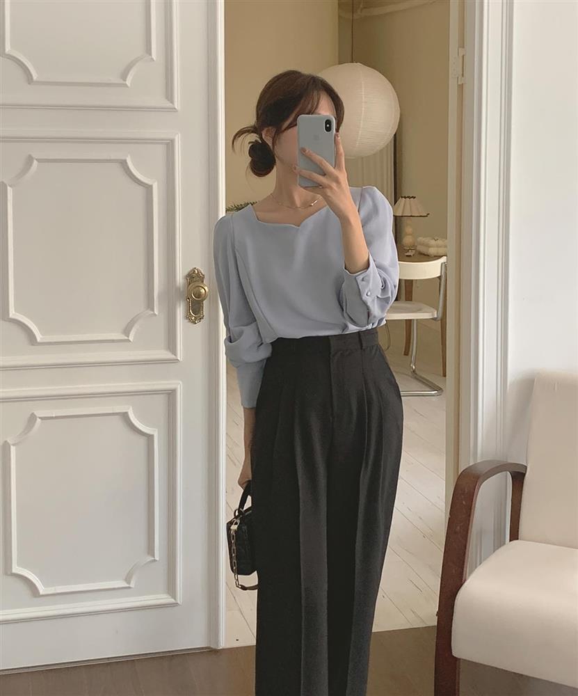 4 cách mặc quần ống rộng tôn dáng dành cho nàng có chiều cao khiêm tốn-2