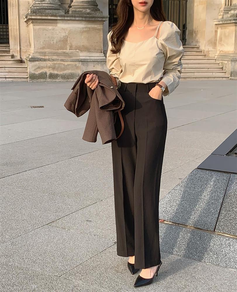 4 cách mặc quần ống rộng tôn dáng dành cho nàng có chiều cao khiêm tốn-7