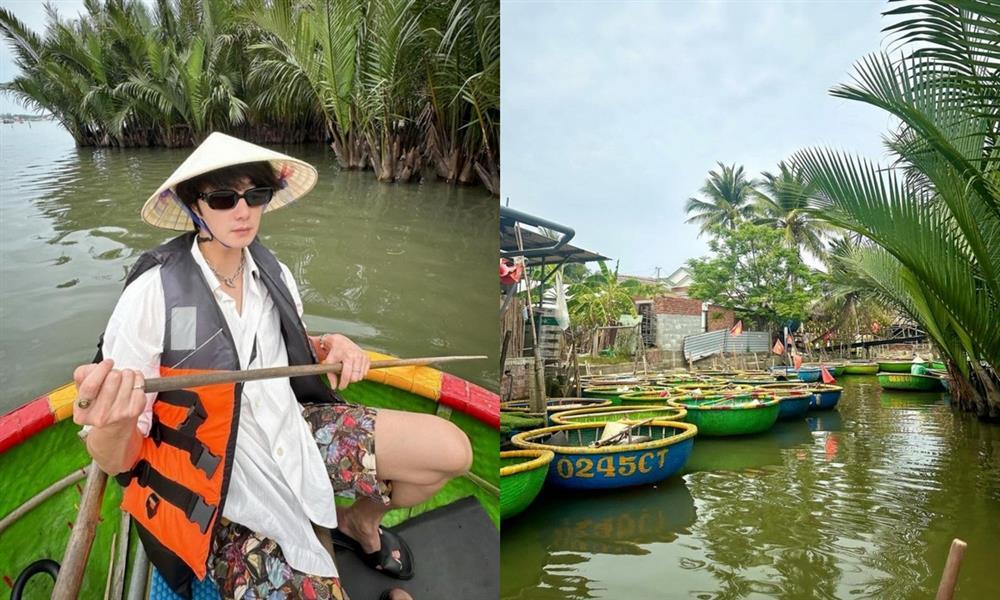 Hoa hậu Tiểu Vy gặp gỡ tài tử Gia đình là số 1 ở Hội An-5