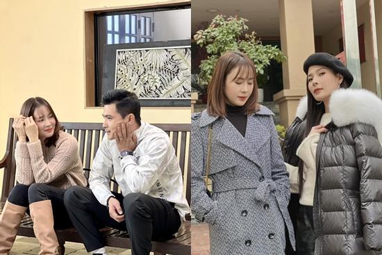 Hồng Diễm, Quang Sự và loạt ảnh không lên sóng của 'Trạm Cứu Hộ Trái Tim'